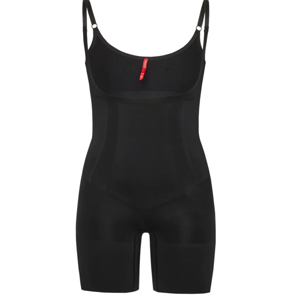 Spanx OnCore Open-Bust Mid-Thigh Bodysuit